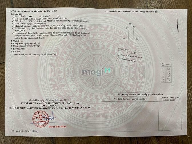 Hình ảnh Đất nền ven đô Nha Trang giá chỉ từ 7-7.5triệu /m