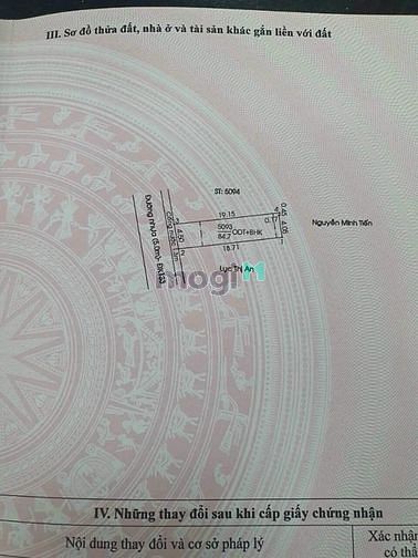 Hình ảnh Bán đất+ tặng nhà cấp 4 đường DX133 Tân An Thủ Dầu Một,