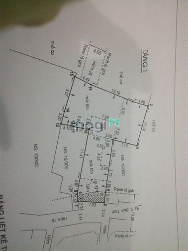 Hình ảnh Bán đất Bình Thới Q11 thổ cư 350m2