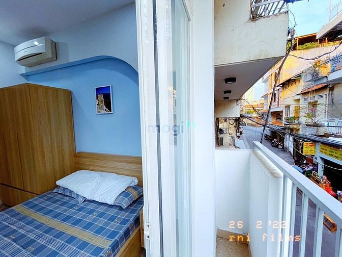 Hình ảnh Mb6623 nạp rút nhanh chóng Trương Quốc Dung, Studio ban công cửa sổ lớn_full nội thất