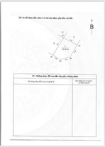 Hình ảnh Bán mảnh đất lô góc 3 mặt tiền dài 47m