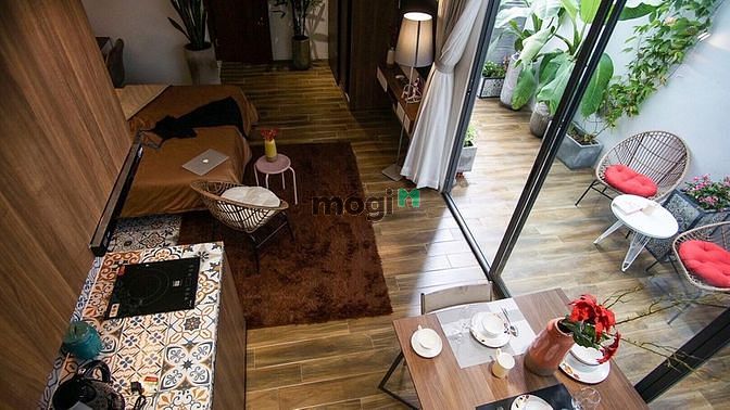 Hình ảnh Siêu phẩm ban công sân vườn full nội thất cao cấp