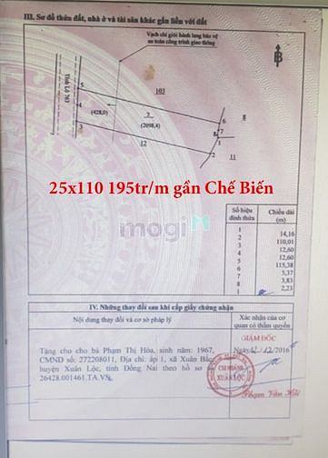 Hình ảnh Bán Đất Mặt Tiền TL763 Xuân Bắc 25x110 4.9 tỷ
