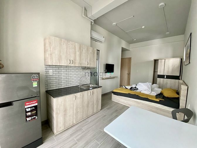 Hình ảnh Cho thuê chdv studio full nội thất - ban công quận 3