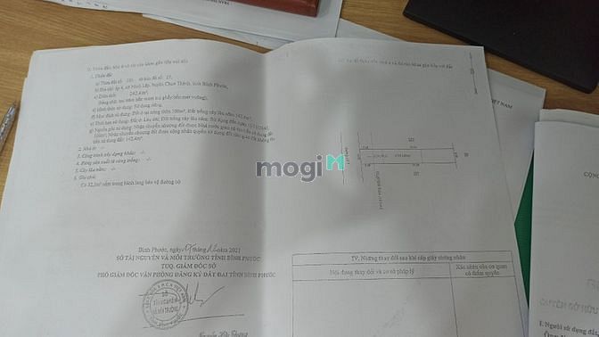 Hình ảnh Cần bán đất sổ sẵn minh lập BP