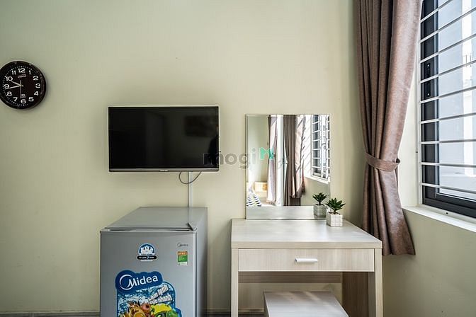 Hình ảnh Phòng Q3 cao cấp, ban công siêu rộng thoáng mát, giờ giấc tự do