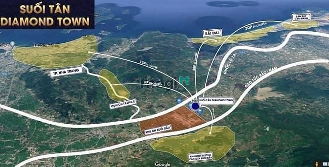 Hình ảnh Siêu phẩm đất nền KCN Suối Dầu - Khánh Hoà chỉ 9x tr/m2