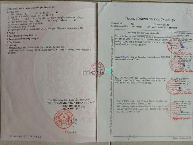 Hình ảnh Bán 79m đất mặt tiền đường số 7 Linh Tây, Đại Lộ Phạm Văn Đồng vào 50m