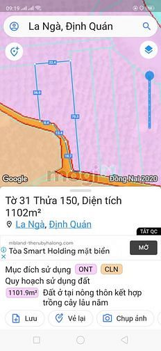 Hình ảnh Chính chủ gửi bán 2 lô đất FULL THỔ, ở La Ngà, Định Quán