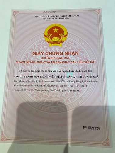 Hình ảnh Đất mặt tiền LƯƠNG ĐỊNH CỦA cần bán.