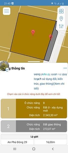 Hình ảnh Cần Bán lô đất đường Võ Thị Thừa, P. An Phú Đông, Q12