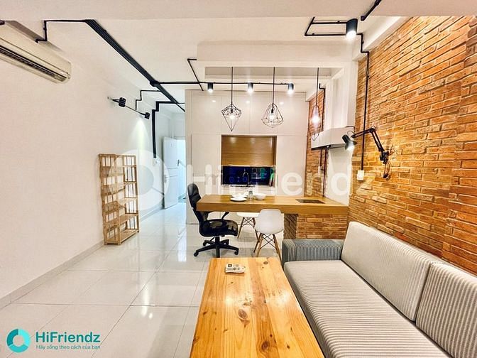 Hình ảnh Studio 1 phòng ngủ full nội thất mới xây