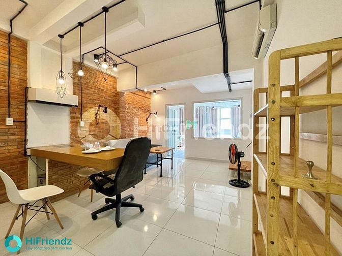 Hình ảnh Studio 1 phòng ngủ full nội thất mới xây