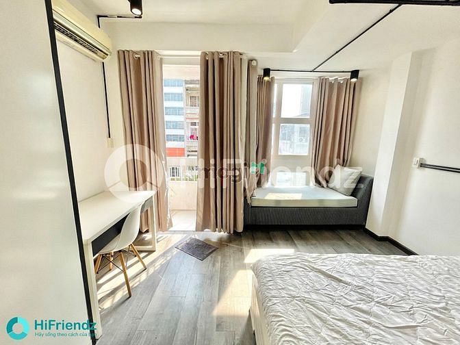 Hình ảnh Studio 1 phòng ngủ full nội thất mới xây