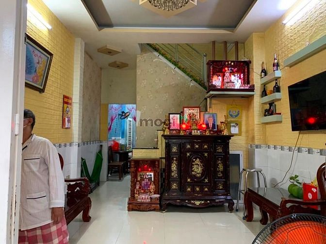 Hình ảnh Hẻm Xe Hơi 6M Bình Trị Đông Bình Tân 60M2 2 Tầng Gần Chợ