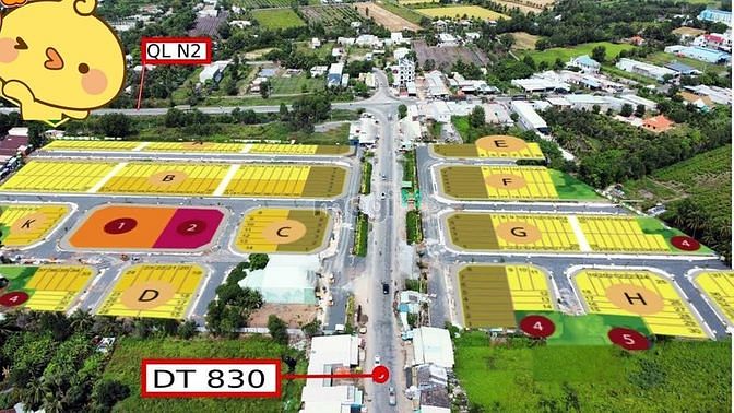 Hình ảnh Đất nền thị trấn Đức Hòa - Khu dân cư An Nông 5 chỉ 1.1 Tỷ/nền - SHR.