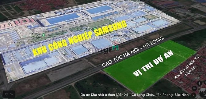 Hình ảnh Bán đất khu công nghiệp yên Phong,Bắc Ninh
