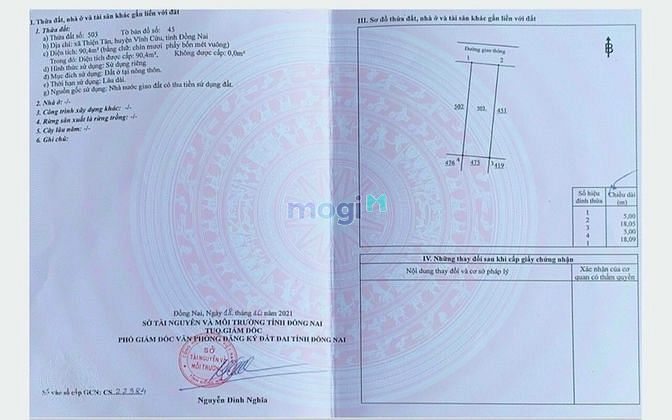 Hình ảnh Đất shr thổ cư Thiện Tân Vĩnh Cửu giáp Trảng Dài
