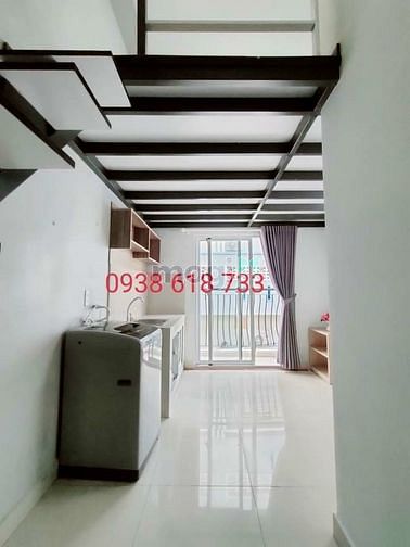 Hình ảnh ☘️Duplex bancon, full nội thất, máy giặt riêng gần cầu Tân Thuận, KCX