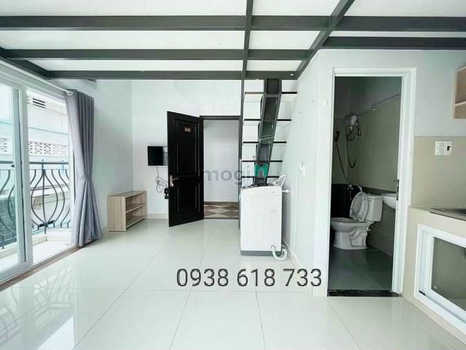 Hình ảnh ☘️Duplex bancon, full nội thất, máy giặt riêng gần cầu Tân Thuận, KCX