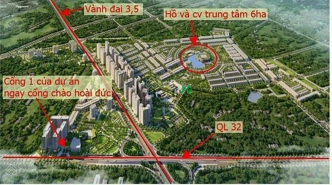 Hình ảnh Khu đô thị Hinode Royal Park - Kim Chung di trạch   Bán Căn LK19.