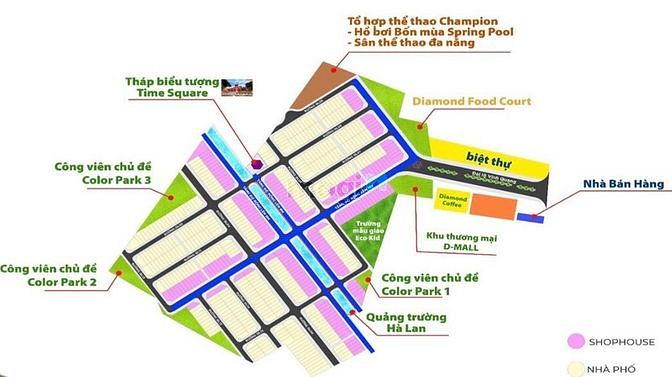 Hình ảnh Khu dân cư Quốc Linh - Diamond City