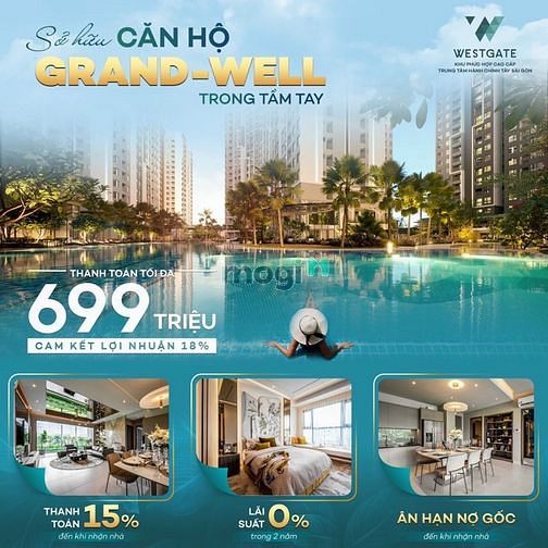 Hình ảnh WestGate Chính Sách Trực Tiếp CĐT, Cam Kết Lợi Nhuận Chiết Khấu >20%
