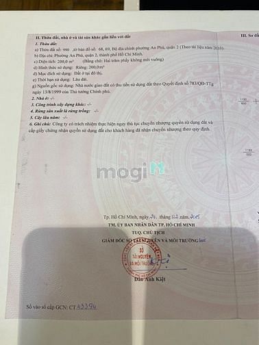 Hình ảnh Chủ gửi bán gấp Lô Đất mặt tiền Lương Đình Của 71 tỷ