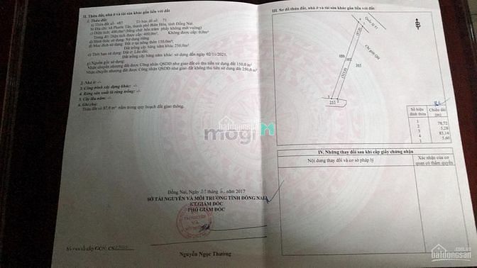 Hình ảnh Bán nhà đất 840m2, thổ cư 300m, mặt tiền ql 51