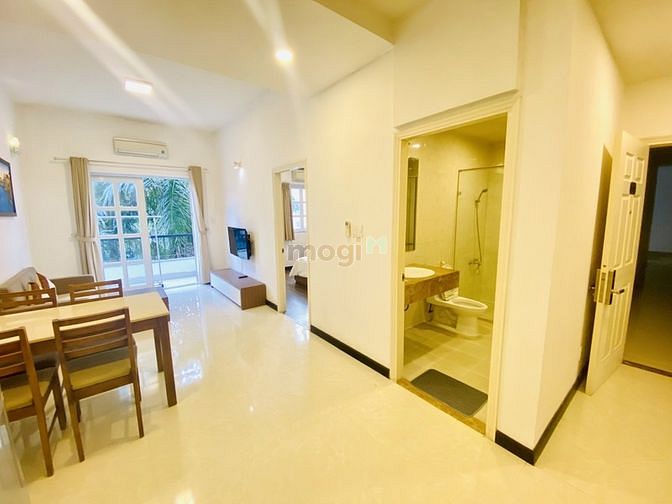Hình ảnh 1PN siêu rộng ban công mặt trước full nội thất Thảo Điền