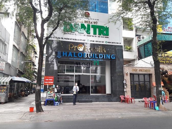 Hình ảnh Cho thuê MB Võ Văn Tần, Q3, ngang 8m, 88m2, Giá 45 triệu