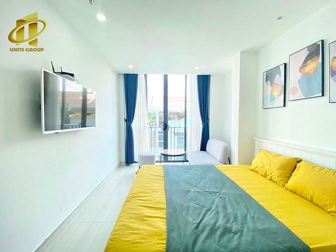 Hình ảnh Studio full nội thất Q7- bancol - Gần Crescent Mall, cầu Phú Mỹ