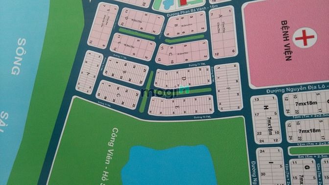 Hình ảnh Bán đất nền B22(5 x 18m) dự án Phú Nhuận 4, Thạnh Mỹ Lợi, Quận 2.