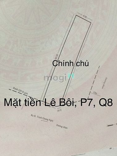 Hình ảnh Mặt tiền đường lớn lê bôi, quận 8