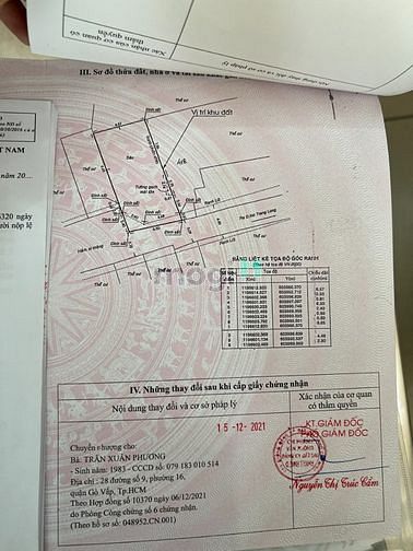 Hình ảnh Bán Đất HXT Phường 13, Nơ Trang Long 8 Tỷ