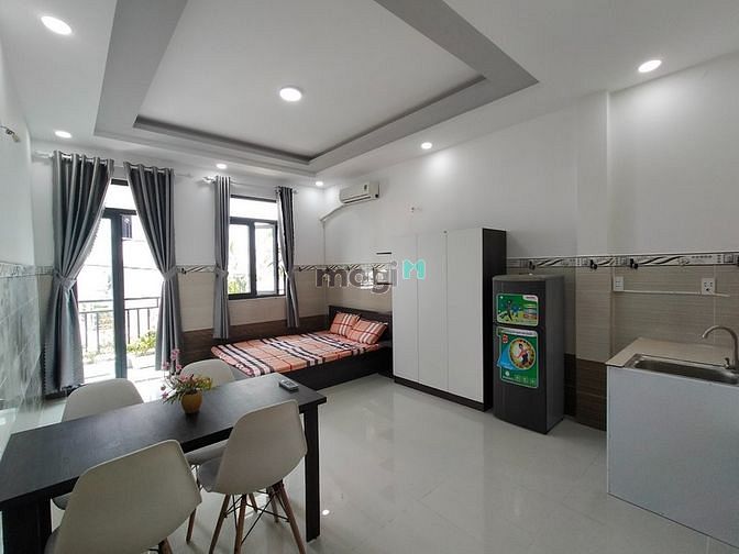 Hình ảnh Phòng Mới Xây , Ban Công Riêng , Full Nội Thất , Ngay Bốn Xã