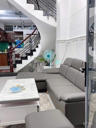 Hình ảnh Nhà đẹp Âu Dương Lân P3, Q8 . Sàn đúc thật BTCT