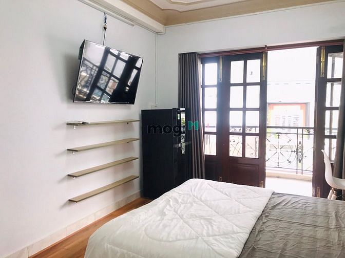 Hình ảnh Căn Hộ Full Nội Thất, Máy Giặc Riêng, Ban Công, Quận 1