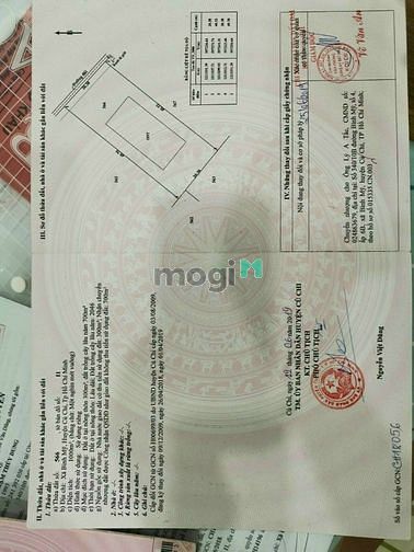 Hình ảnh Bán đất Bình Mỹ Củ Chi 1000m2 300m2 thổ cư