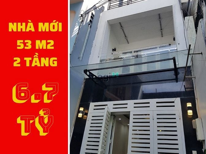 Hình ảnh Cần Bán nhà XVNT P.21 B.Thạnh,53m2 2 tầng chỉ 6.7 tỷ