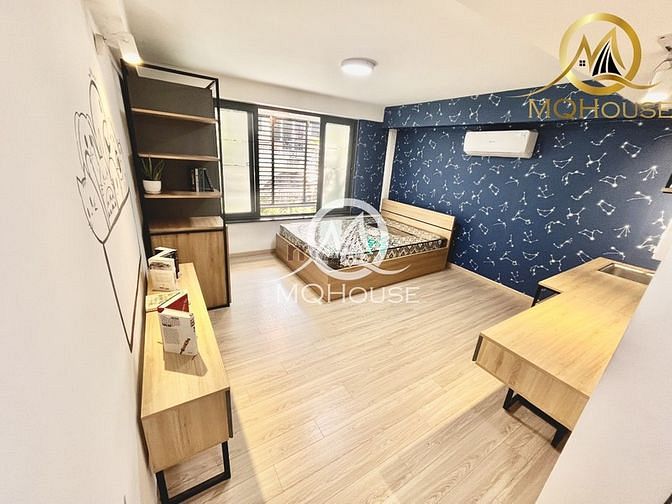 Hình ảnh Căn studio Thích Quảng Đức có ban công và cửa sổ..