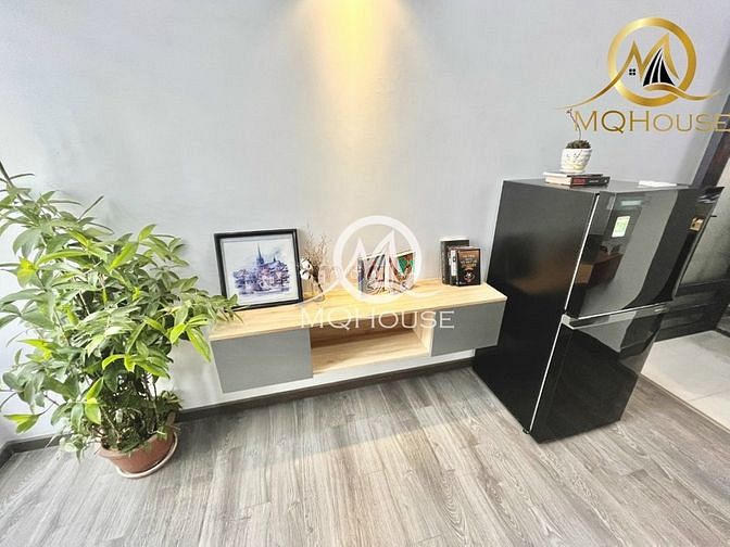 Hình ảnh Căn studio Thích Quảng Đức có ban công và cửa sổ..