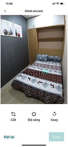 Hình ảnh Cho thuê 1+1 PN RiverGate Quận 4 nội thất full giá 12.5 triệu bao phí