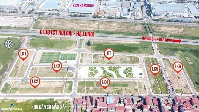 Hình ảnh bán dự án long châu Star, đất nền sổ đỏ,vị trí đắc địa giá rẻ