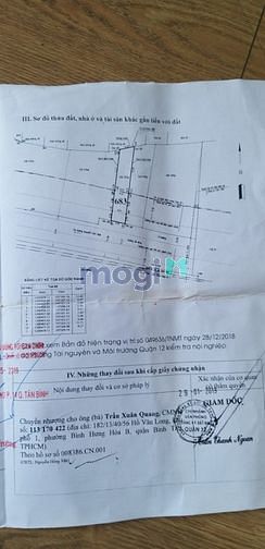 Hình ảnh Giá bán 4.1Tỷ/85.1 m2 (4x21) Đất TTH29 Quận 12. Sổ Hồng Riêng