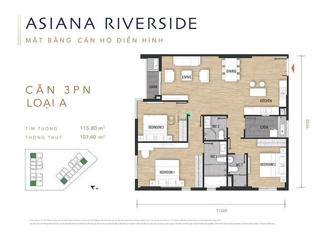 Hình ảnh ASIANA RIVERSIDE - Dấu ấn khác biệt