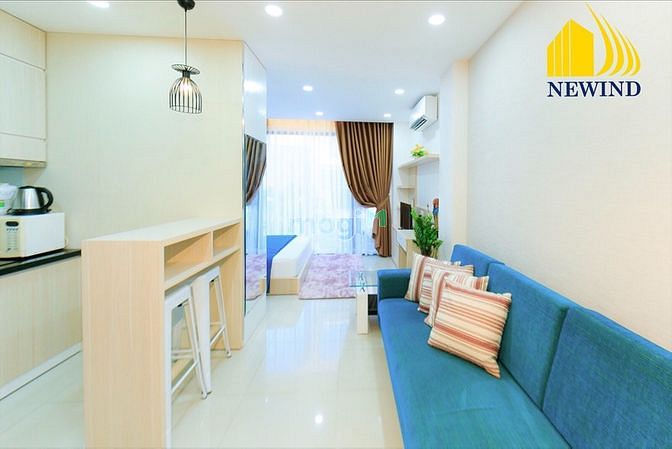 Hình ảnh Căn Hộ Studio 35M2 Quận 1, Nội Thất Cao Cấp, Phòng Đẹp Thoáng Mát