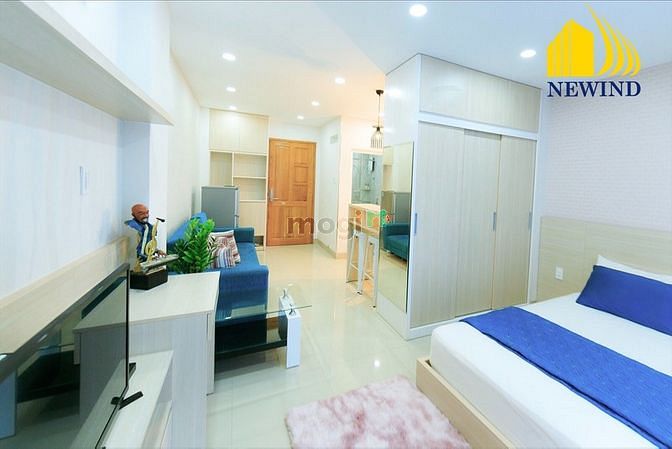 Hình ảnh Căn Hộ Studio 35M2 Quận 1, Nội Thất Cao Cấp, Phòng Đẹp Thoáng Mát