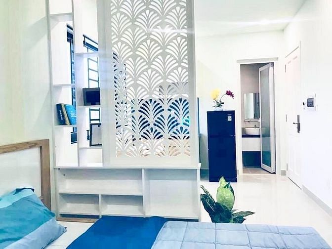 Hình ảnh Dương Bá Trạc, phòng ngủ có vách ngăn