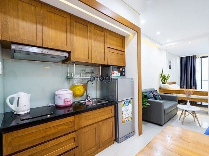 Hình ảnh Căn Hộ Dịch Vụ 1 Phòng Ngủ Giá Rẻ